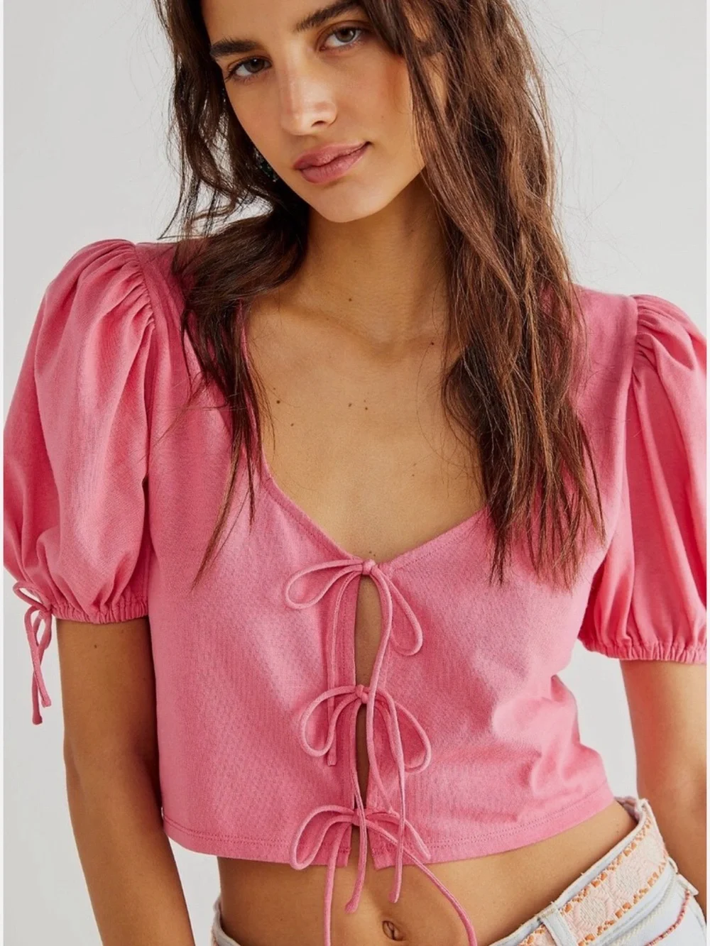Free People Kitty Crop Top